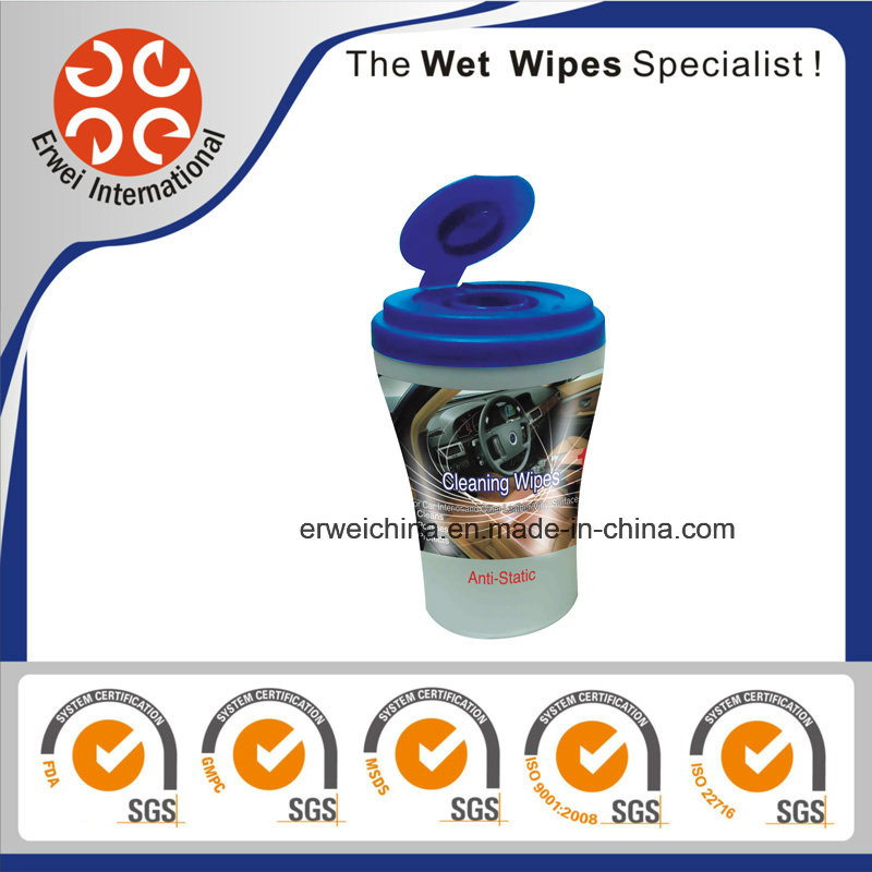 Anti-Static Car Cleaning Wipes