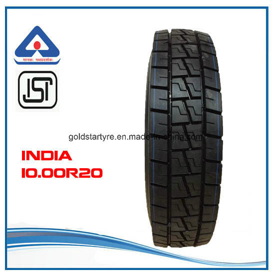 India Pattern Radial Truck Tyre with Bis 1000r20