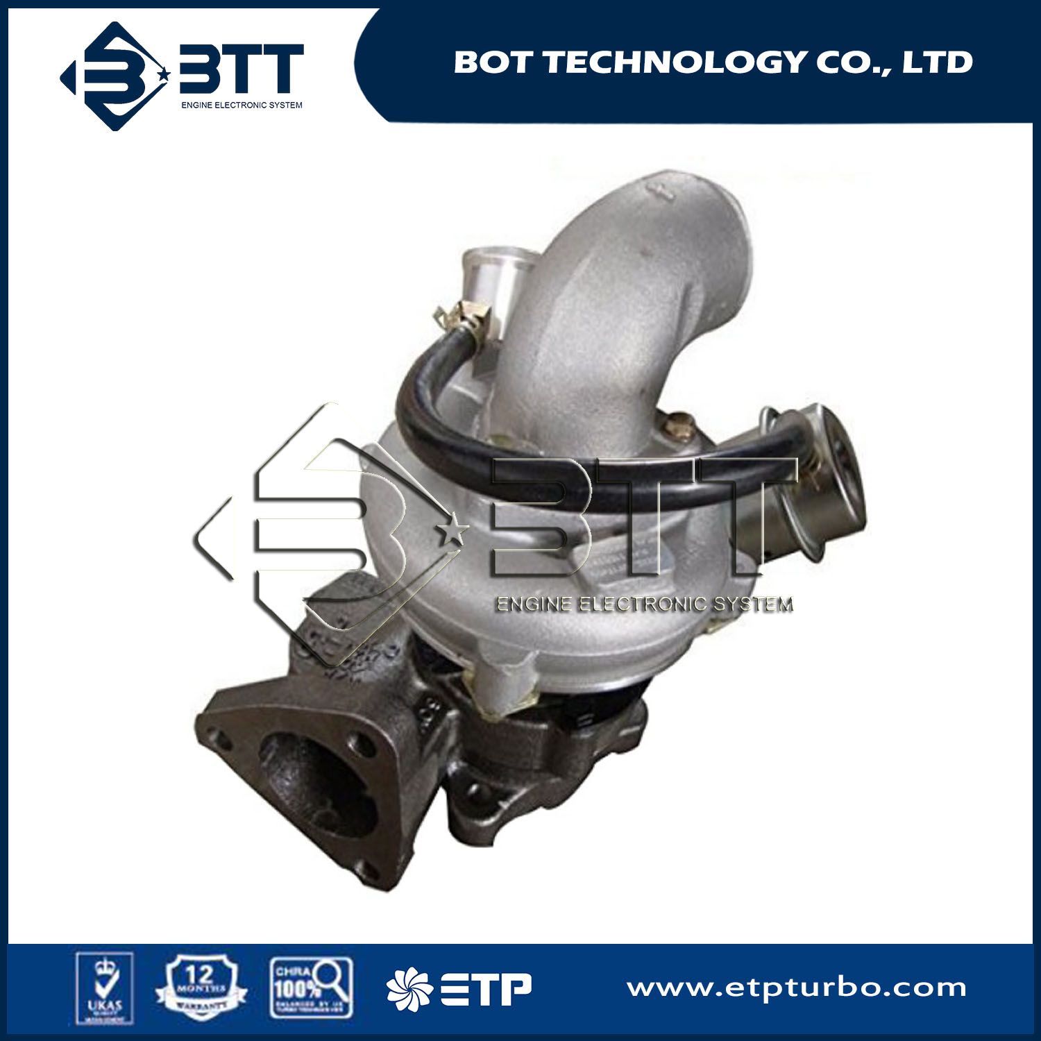 Turbocharger 715924-0004/28200-42700 Gt1749s 28200-42700 Hyundaivan -4 Cyl. -2.5L -Di D 4D56TCI