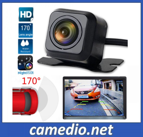 Universal Mini Waterproof Auto /Car Vehicle Camera (CMOS/CCD optional)
