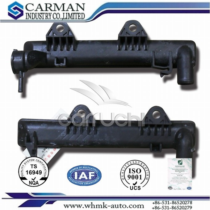 Plastic Car Radiator Tank Up218g Bottom 188g