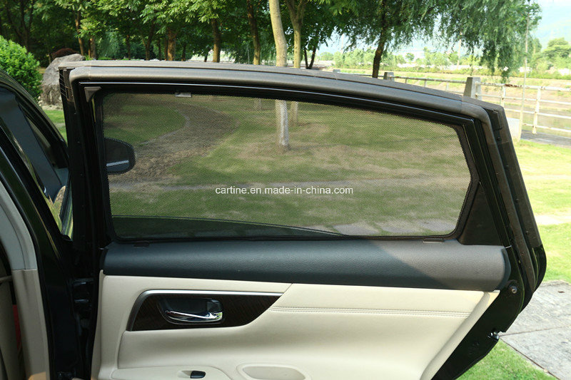 Magnetic Car Sunshade for Fusion with Clip Parts
