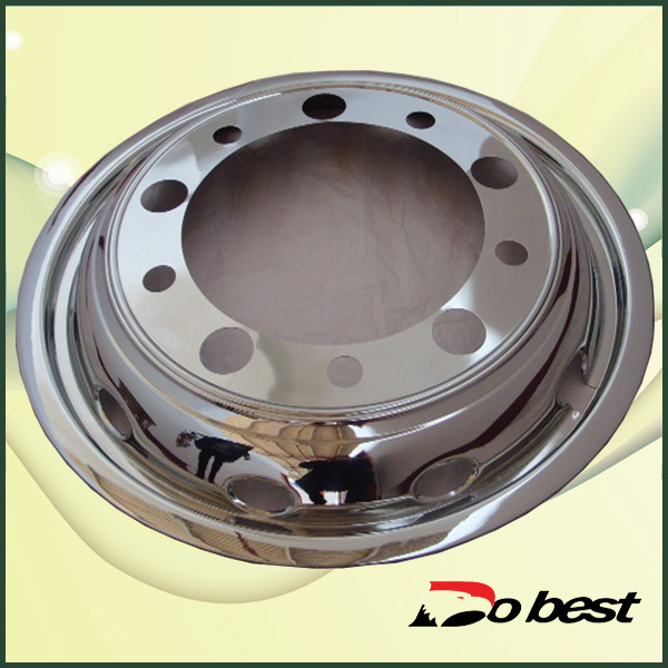 Chrome Wheel Center Cap for Bus/Truck