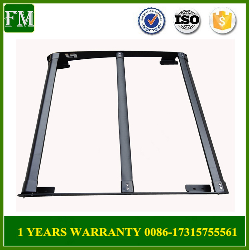 Black Luggage Rack Rail for Fj Cruiser 2007-2017