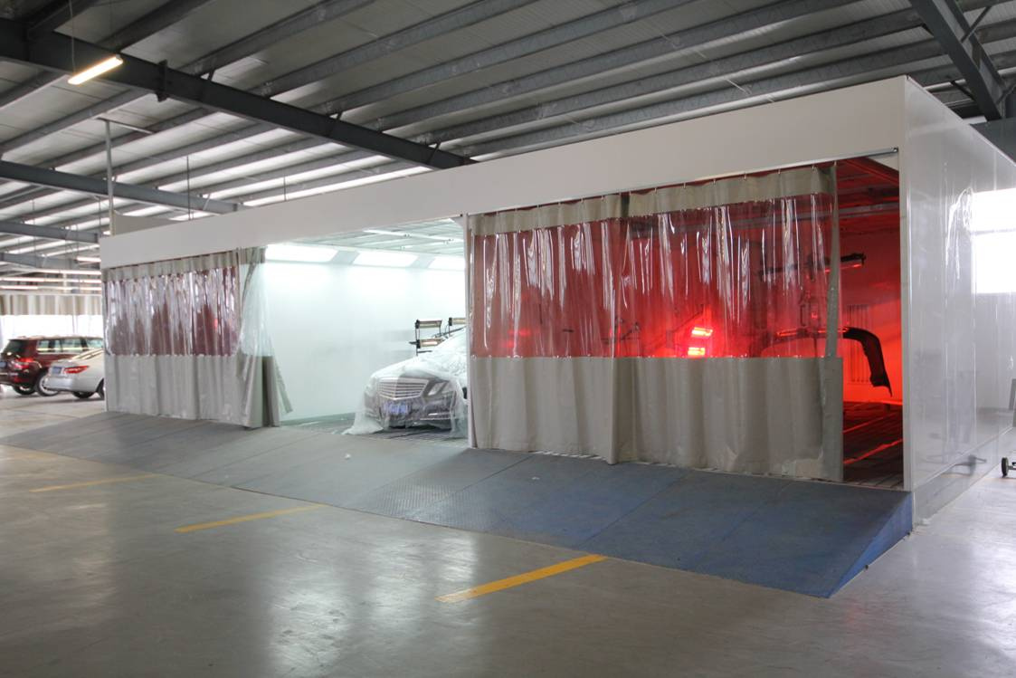 Auto Preparation Station Downdraft Airflow Way