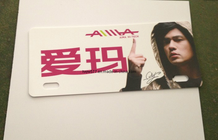 Customized PVC License Plate Hx-L07