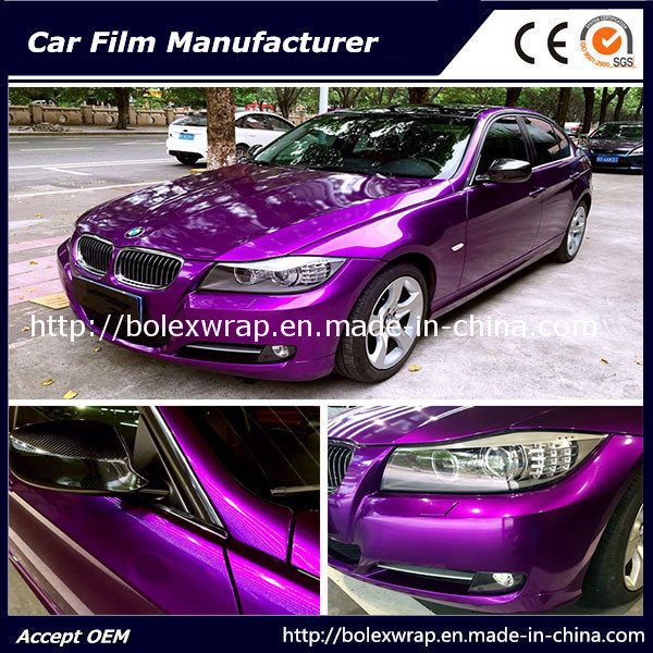 Hot Sale PVC Glossy Candy Colored Car Body Vinyl Car Wrap Vinyl