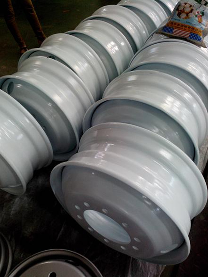 China High Quality Steel Wheel Rim for Semi Truck (19.5X6.00)