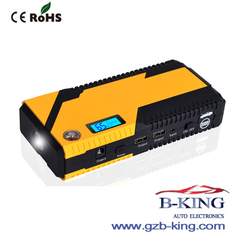 13600mAh Car Jumpstarter with LCD Screen& Compass
