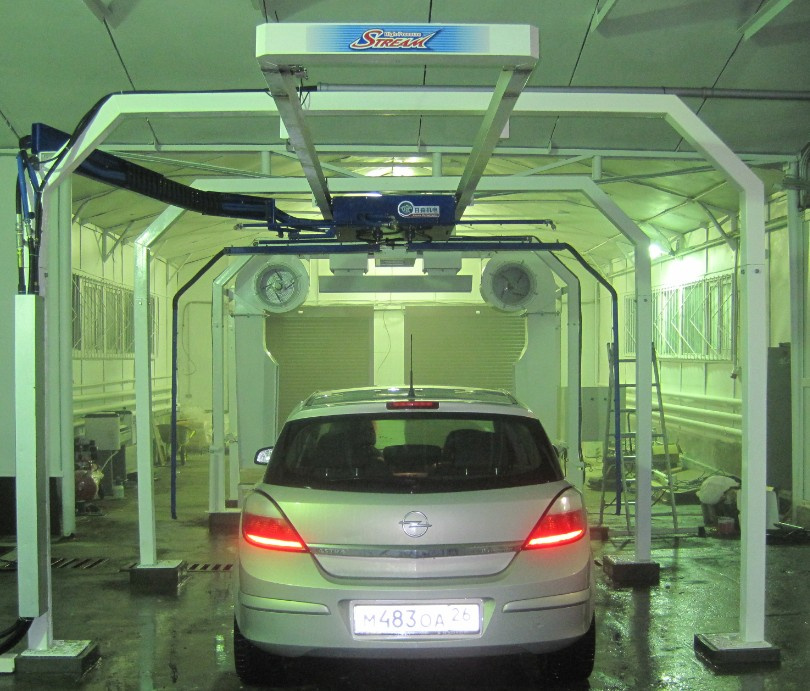 Semi-Automatic Touch Free Car Washing Machine Car Washer
