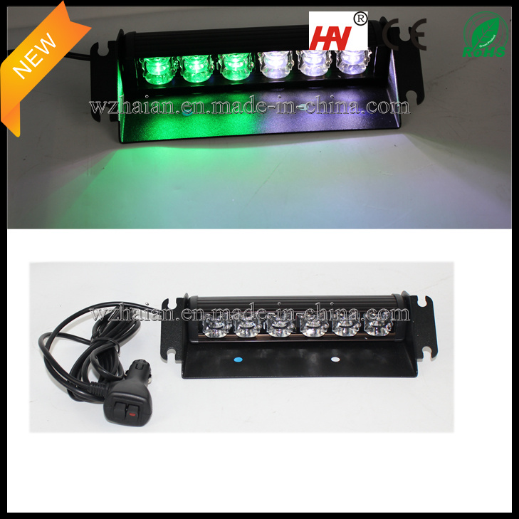 Dual-Colored SMD Car Interior Lights in Green White Colors