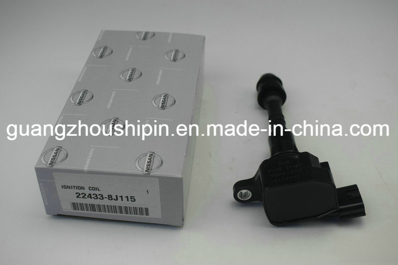 Genuine Car Ignition Coil 22433-8j115 for Nissan Teana