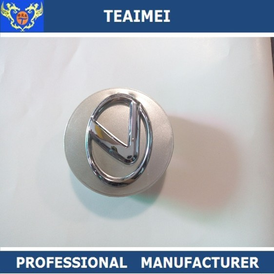 62mm Chrom Silver Logo Center Car Wheel Cover