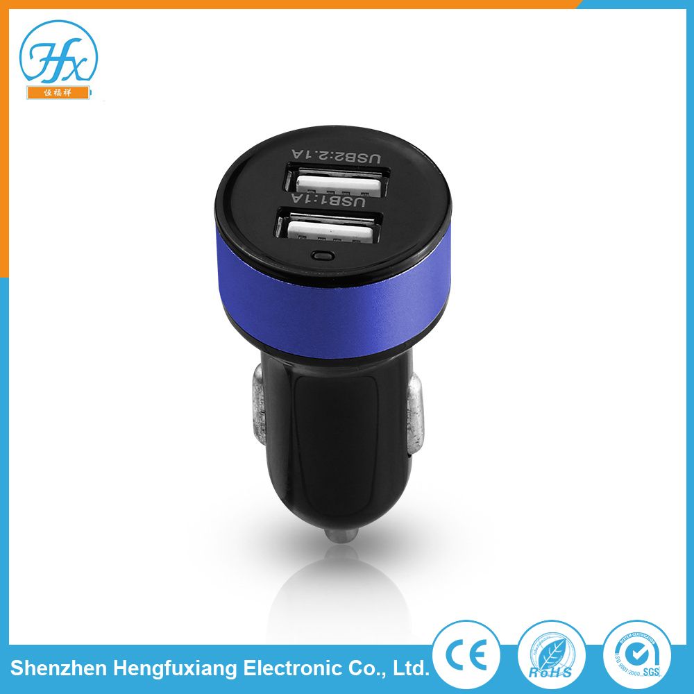 Universal Dual USB Car Custom Mobile Charger