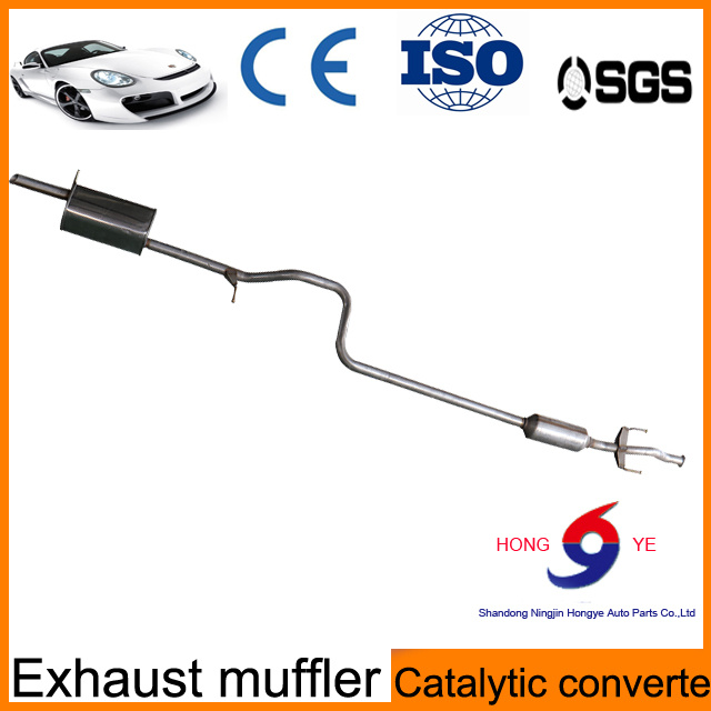 2017 Hot Sell Car Exhaust Muffler From Chinese Factory