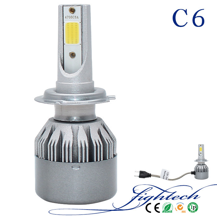 Hot Sale 3800lm Bulb COB Car LED Headlight with HID Canbus Kit