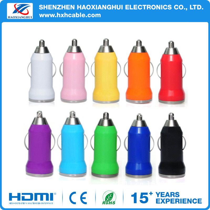 Single USB Port 1A Mobile Phone Car Charger
