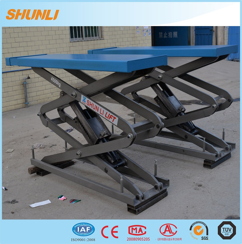 4500kg Ce Approved One Side Extension Middle Portable Car Hoist