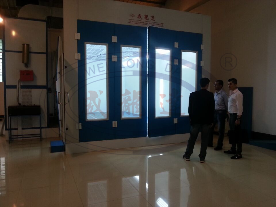 Dust Free Car Spray Paint Booth for Sale Wld-9000