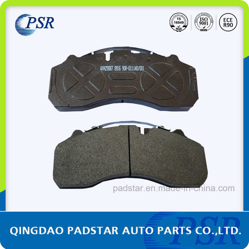 Best Sale Qualified China Manufacturer Wva29087 Truck Brake Pads for Mercedes-Benz