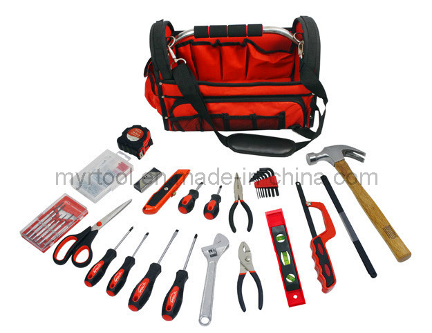 Hot Sale-145 Piece Household Tool Kit in Bag