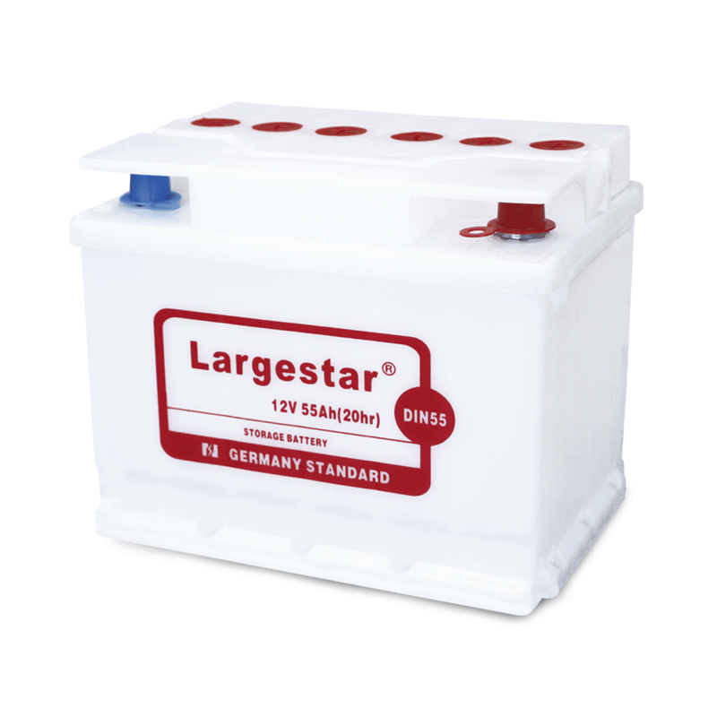 Dry Car Battery Automotive Battery Rechargeable Lead Acid Battery (DIN55)