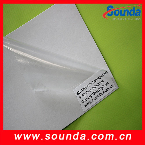 Transparent Self Adhesive Vinyl for Vehicle Decoration Printing