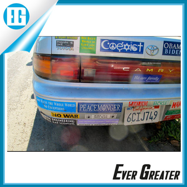 Outdoor UV Resistant Car Decal Label Sticker for Sale