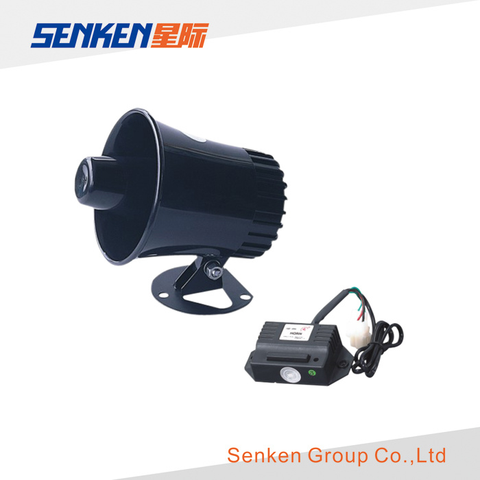 Remote Mount Siren Amplifier with Controller and Speaker