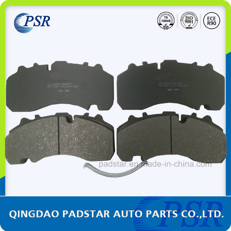Quality Performance Wva29167 Truck Brake Pads for Mercedes-Benz