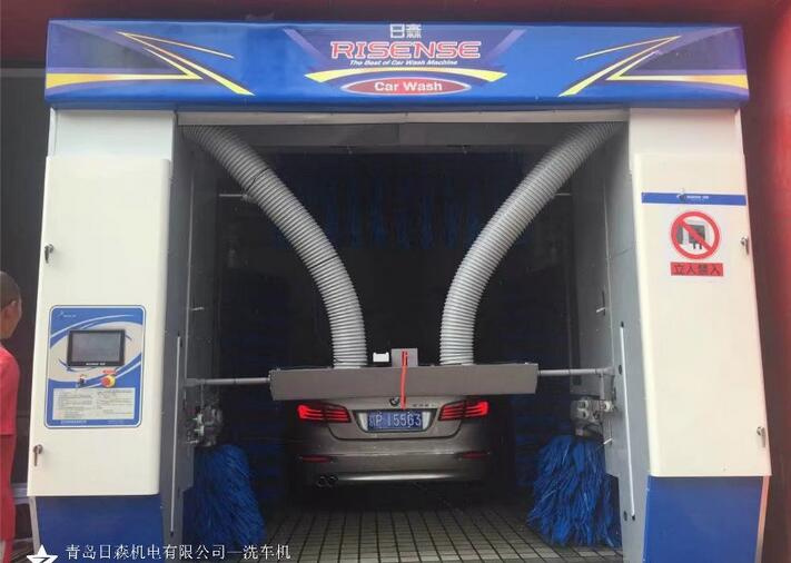 Rollover Car Washing Machine System Equipment Manufacture Factory with 5 Brushes
