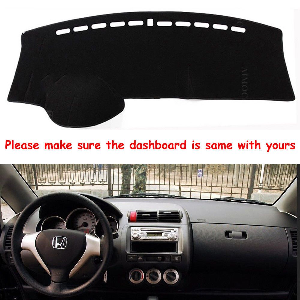 Dashmat Dash Cover Dashboard Mat Carpet Sun Cover Pad for Honda Fit 2001-2007