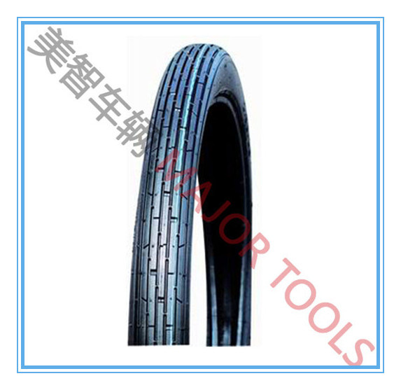 Circumferential Pattern Pneumatic Rubber Wheel Autocycle Tyre