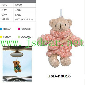Best Car Air Freshener in Different Fragrances, Plush Pendant (JSD-D0016)