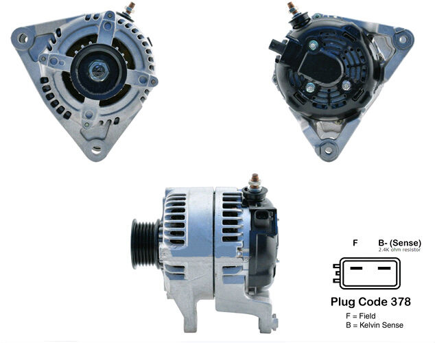 12V 150A Alternator for Denso Chrysler Lester 11449 421000-0670