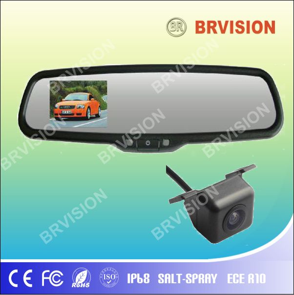 3.5 Inch Screen Car Rear View Mirror Monitor System