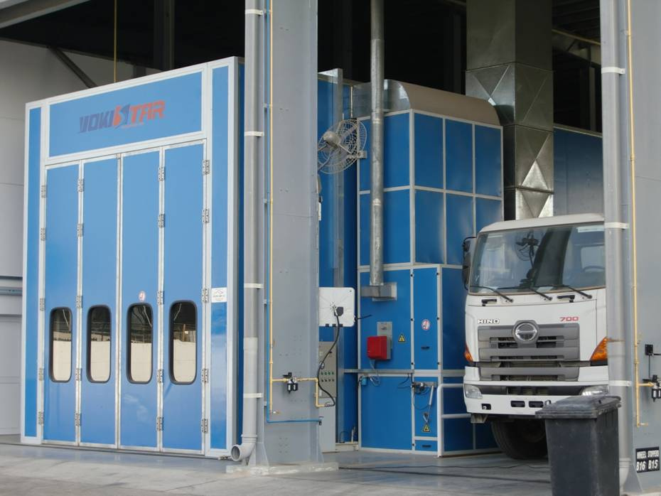 Industrial Paint Garage Equipment Riello Spray Booth