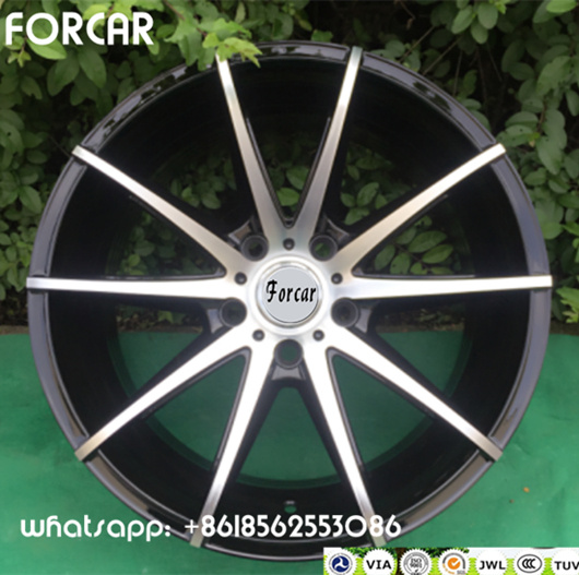 Aluminum Car Rims Concave Alloy Wheel with Via TUV Certificate