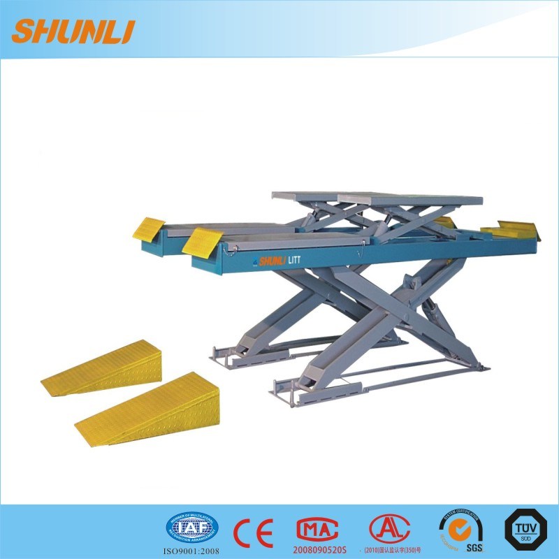 Wheel Alignment Runway Double Level Scissor Lift with Ce Certification
