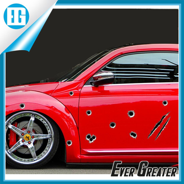 Waterproof Bomb Vinyl Material Car Body Decals Sticker