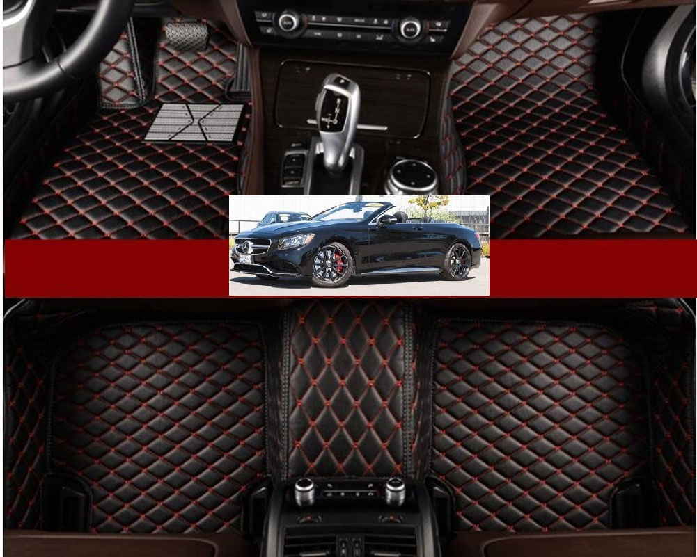 Rubber/PVC/XPE 5D/3D Car Mats for 2017 Benz Amg S 63 Base 4matic