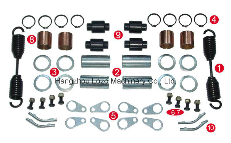 Brake Shoe Repair Kits with OEM Standard for Trailer (A8294)