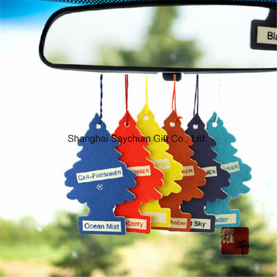 Hanging Car Perfume Customized Essential Oil Perfume Paper Air Freshener