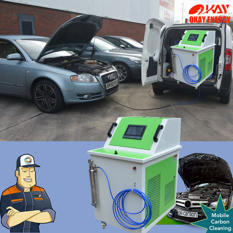 High-Efficient and Certificated Oxyhydrogen Engine Carbon Cleaning Machine for Car