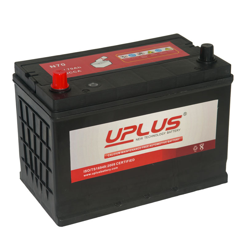 N70L China Manufacturer Supply 12V 70ah Automotive Battery