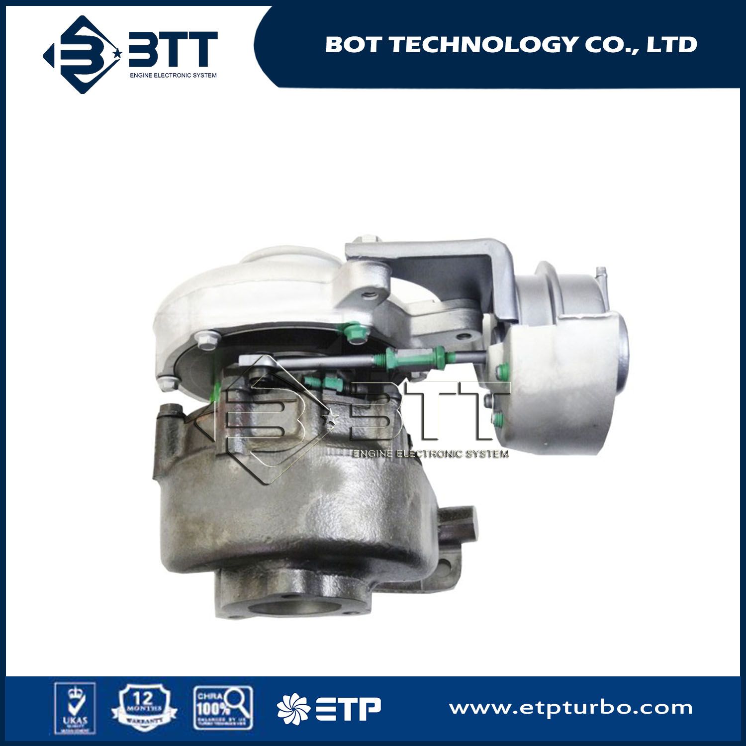 Turbocharger 49135-07302/49135-07100/28231-27800 TF035vnt 2823127800 Hyundai Santa Fe 2.2 Crdi, D4eb-V, 2.2 Vgt Cm Euro-3 [Mt]