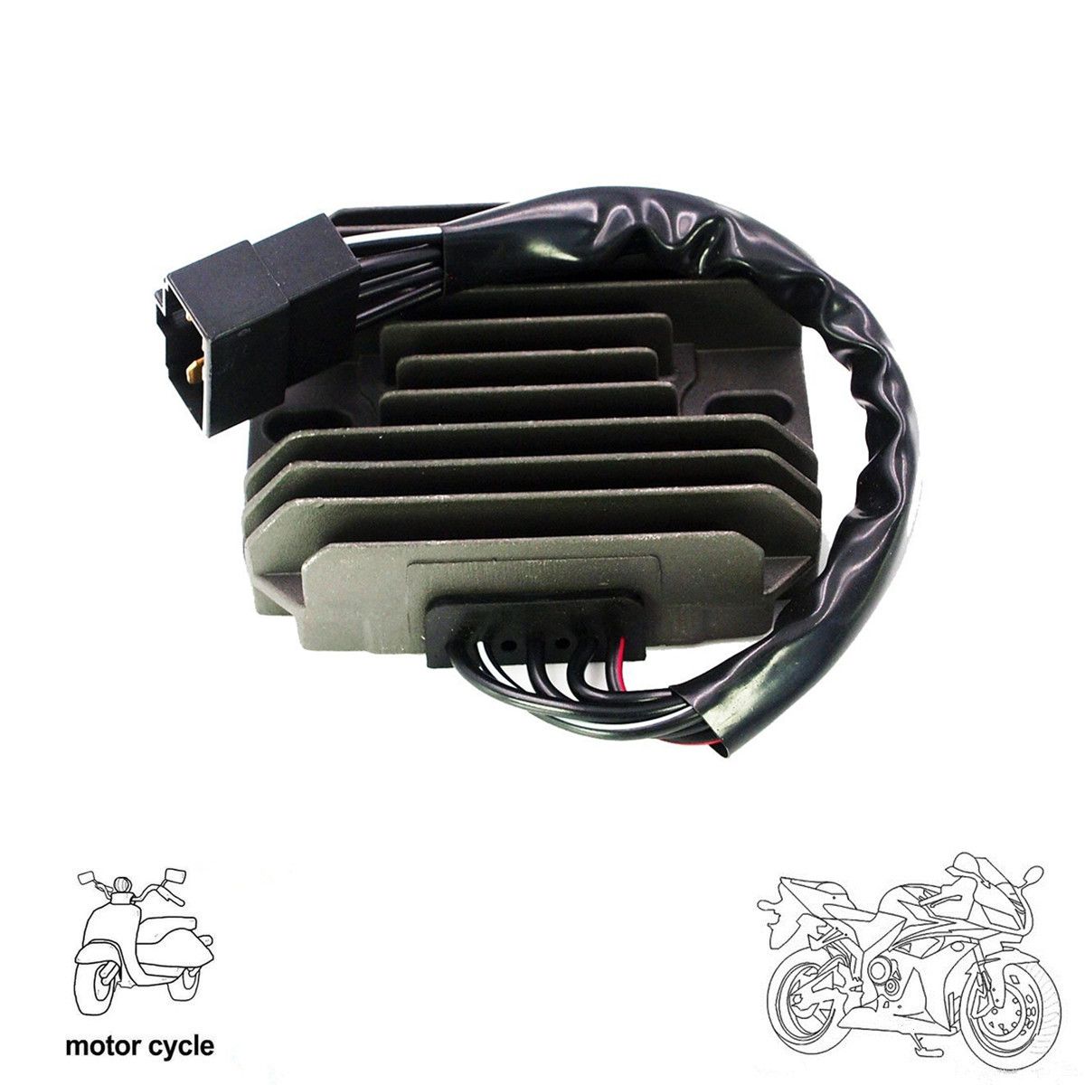 Mzs for Suzuki Gsxr600 1997-2005, Gsxr750 1996-2005 Voltage Regulator Rectifier