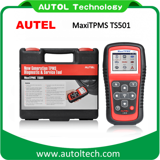 Autel Maxitpms Ts501 Professional Autel Ts 501 Free Upgrade on The Internet Via USB Port Autel TPMS Diagnostic Service Tool