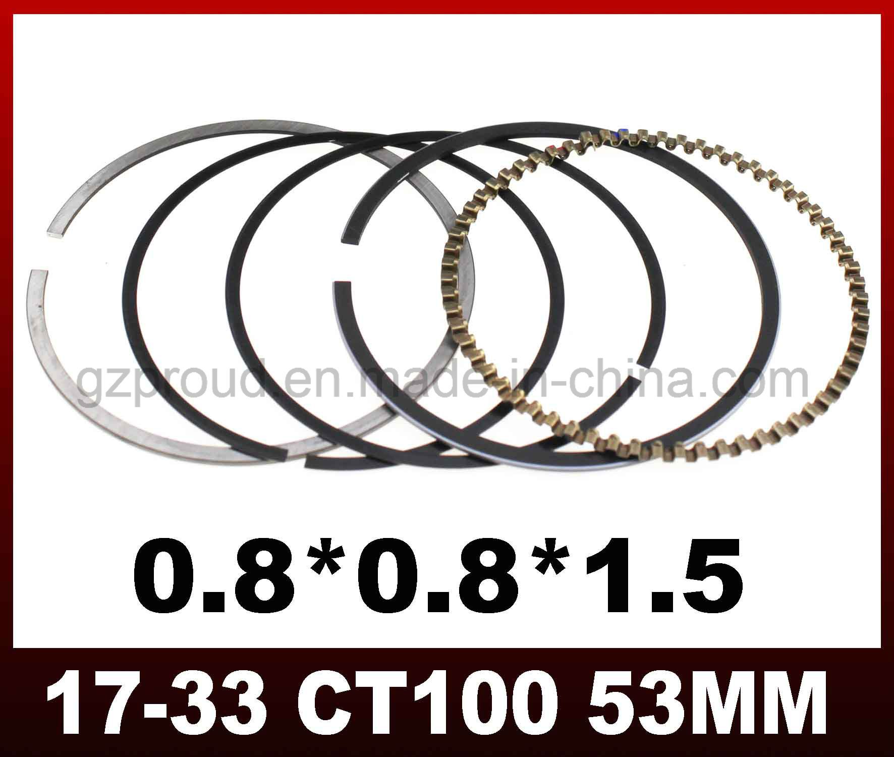 Bajaj Boxer CT100 Piston Ring High Quality Motorcycle Parts