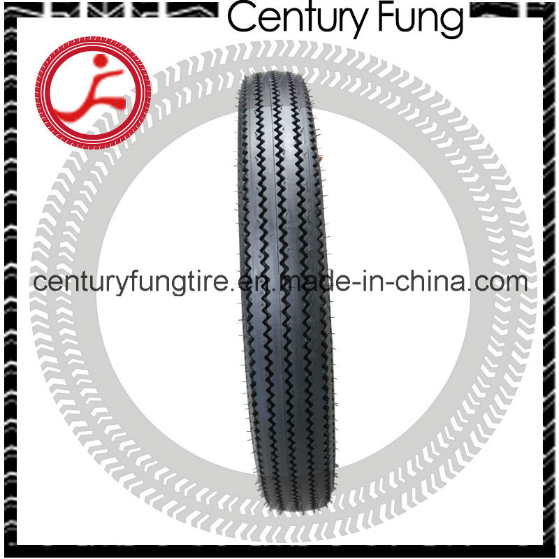 Certificate Sawtooth Tire Tube/Tyre for Retro Motorbike Motobike Size 5.00-16/3.25-19/4.00-19/4.00-18/4.50-18/4.50-17/5.00-17/5.00-16/5.00-15